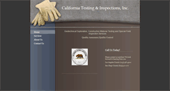 Desktop Screenshot of caltestinspection.com