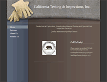 Tablet Screenshot of caltestinspection.com